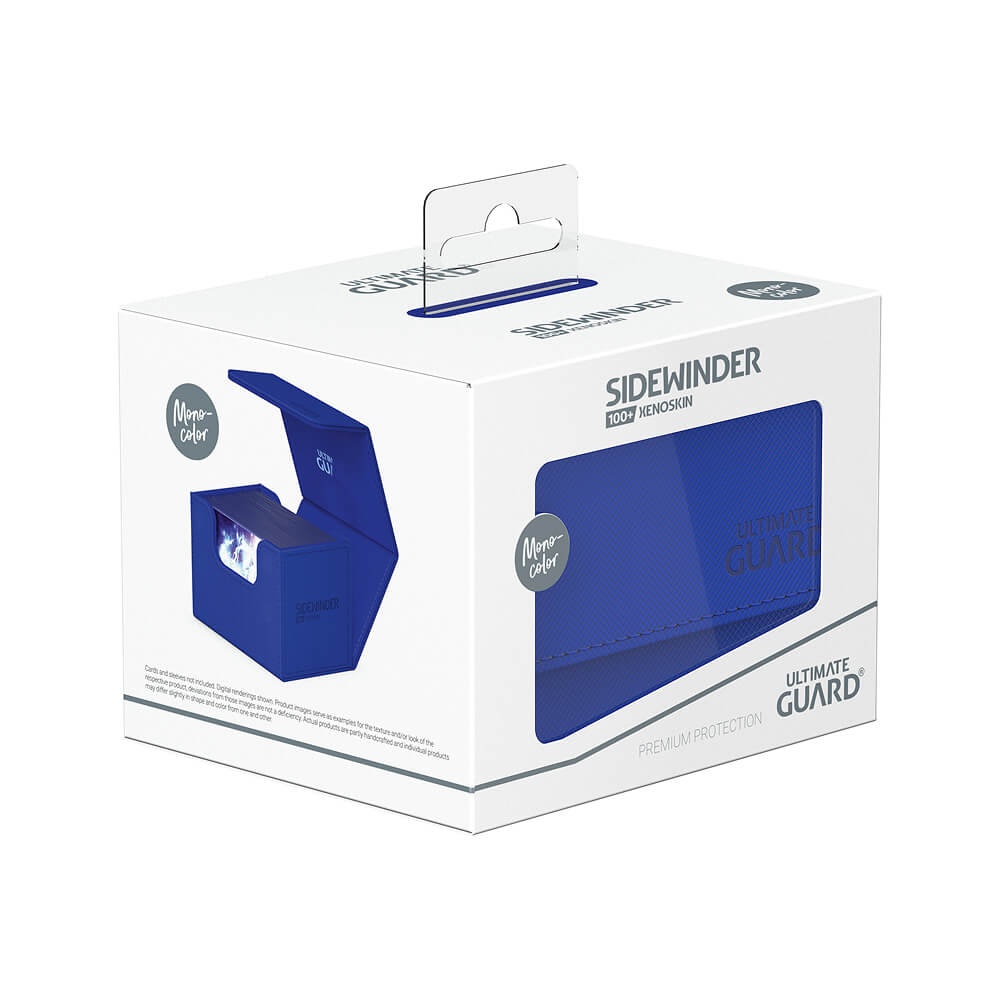 Ultimate Guard Deck Case Sidewinder Noir - 100+ - Black