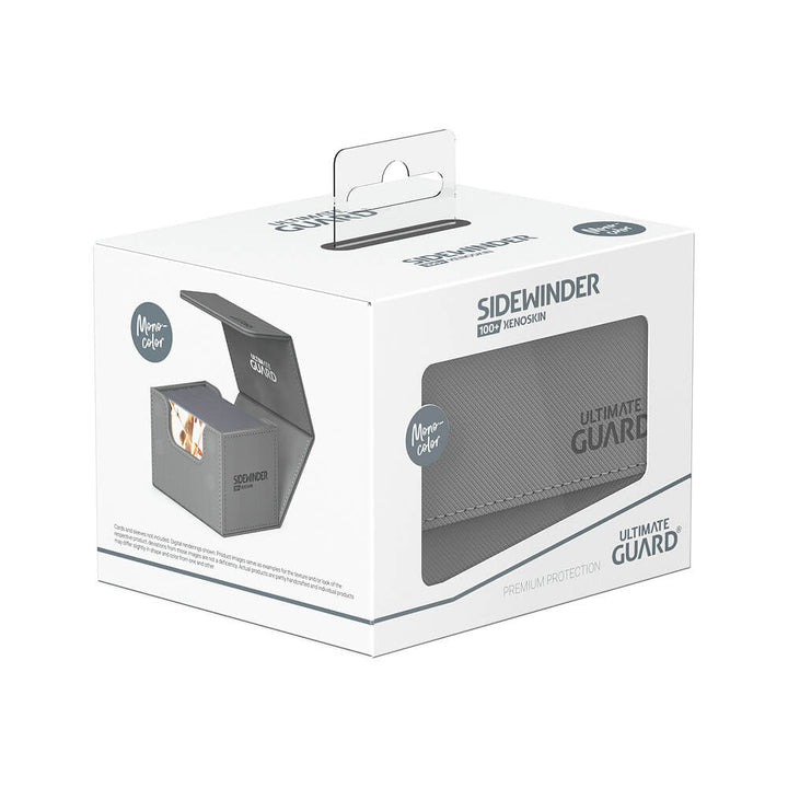 Ultimate Guard Deck Case Sidewinder Noir - 100+ - Black