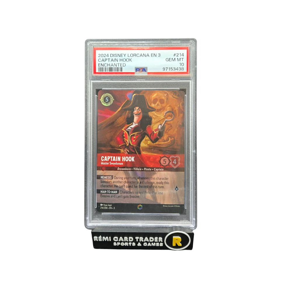 psa graded lorcana cards Ursula - Sea Witch Queen (Enchanted) Chapter 4