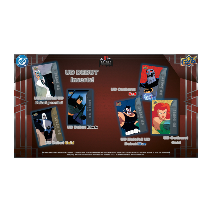 Upper Deck Batman The Animated Series Hobby Box