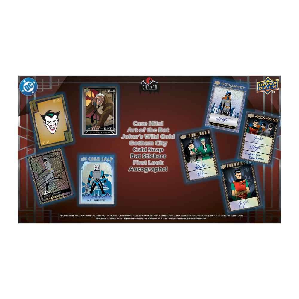 Upper Deck Batman The Animated Series Hobby Box