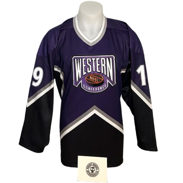 Chandail Officiel Autographié CCM - Steve Yzerman allstar