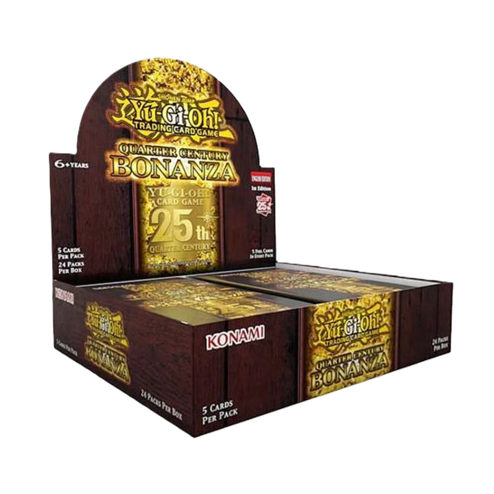 Yu-Gi-Oh Quarter Century Bonanza Booster Box 1st Edition