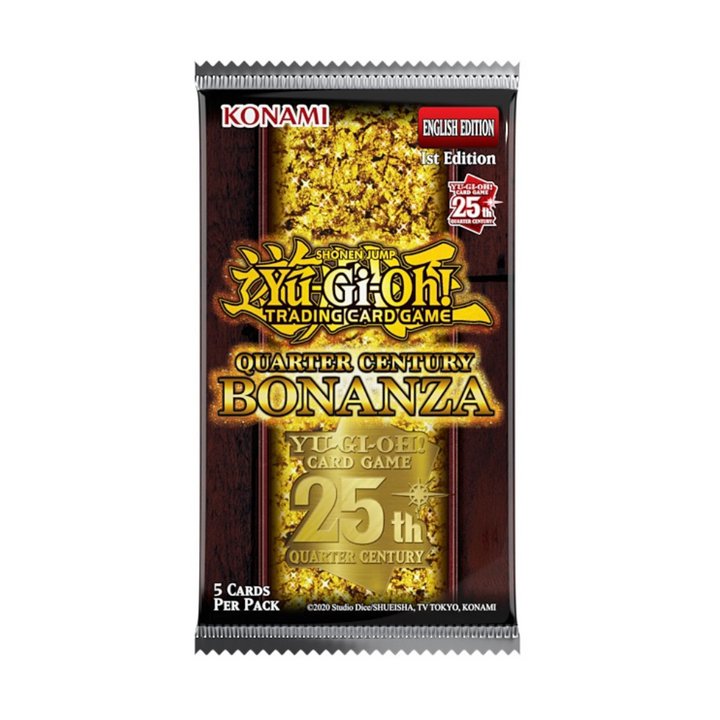 Yu-Gi-Oh Quarter Century Bonanza Booster Box 1st Edition