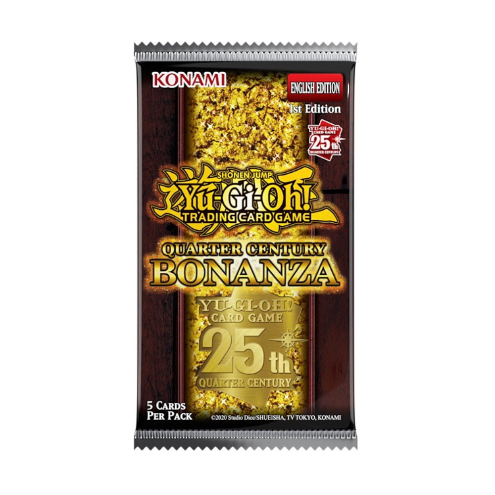 Yu-Gi-Oh Quarter Century Bonanza Booster Box 1st Edition Yu-Gi-Oh Quarter Century Bonanza Booster Box 1st Edition