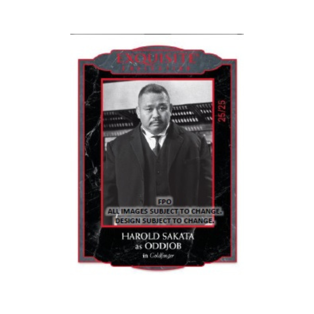 Upper Deck James Bond Black Diamond 007 Hobby Box