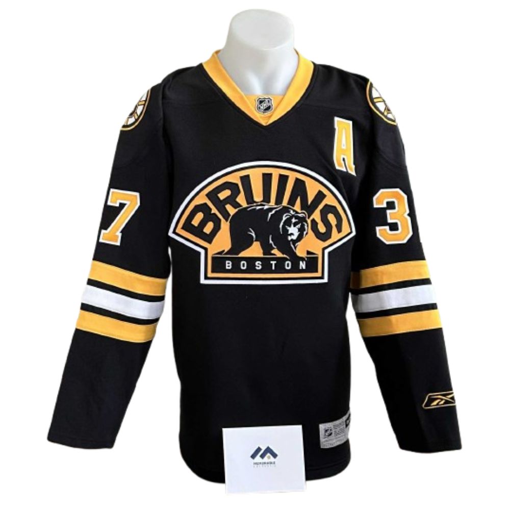 Chandail Officiel Autographié Reebok - Patrice Bergeron 3e chandail