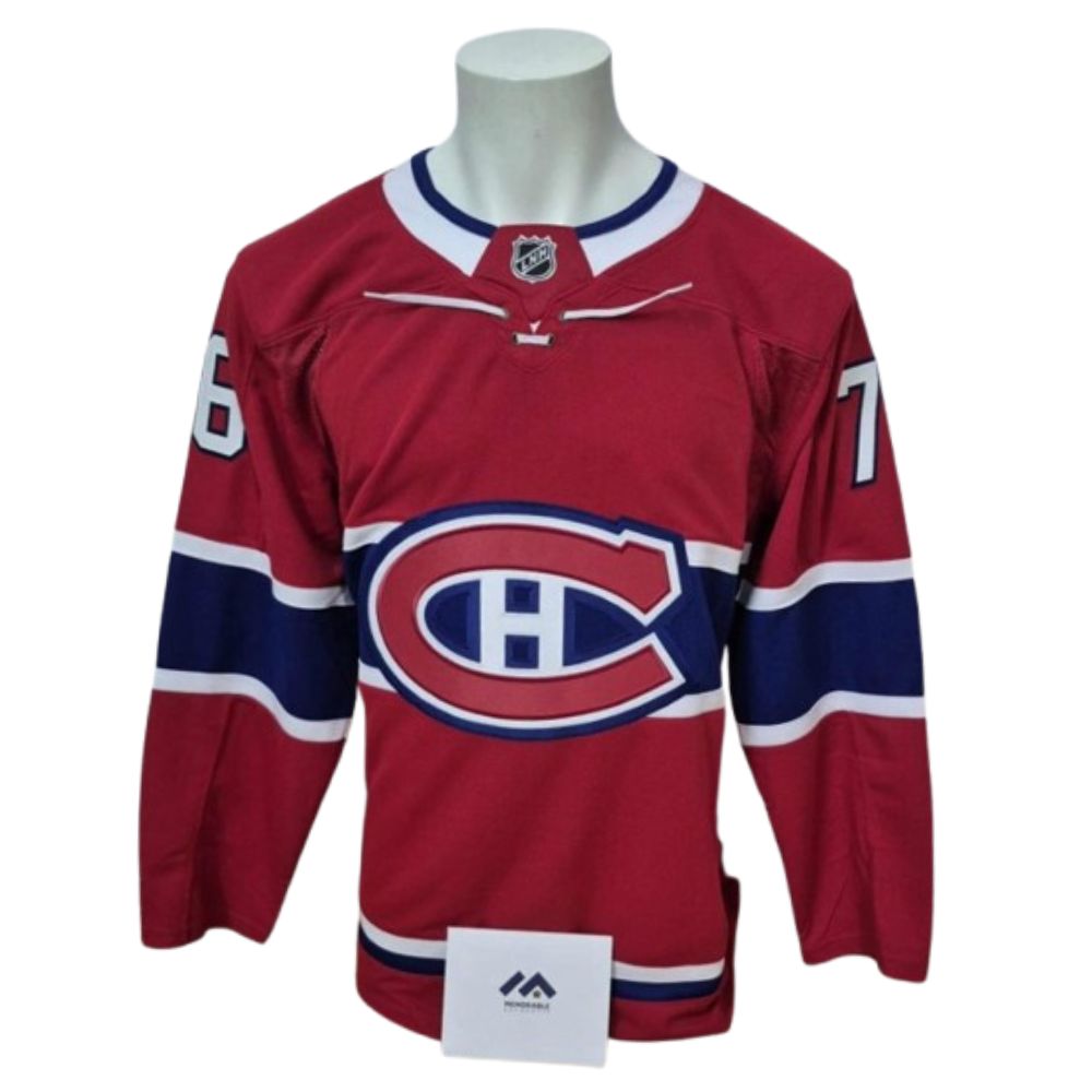 Chandail Officiel Autographié Fanatics premium - Zachary Bolduc rouge