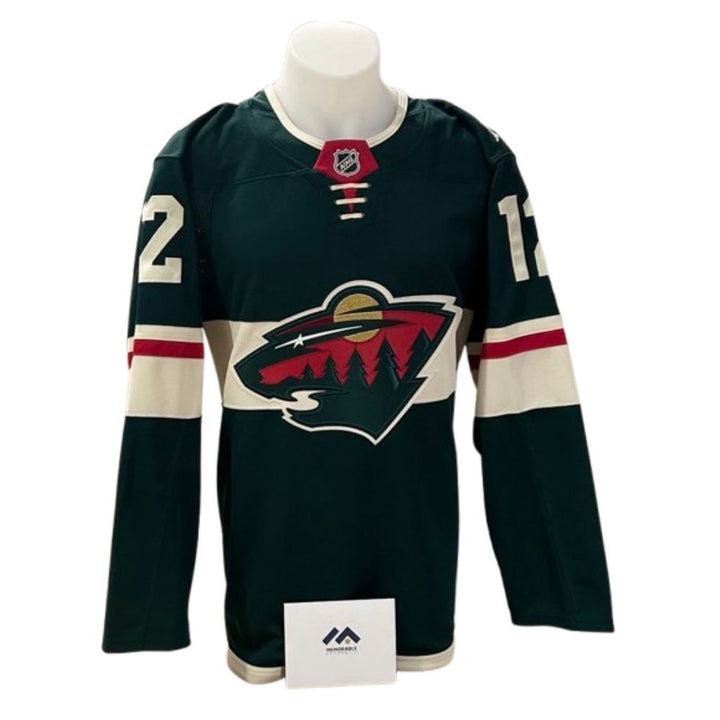 Chandail Officiel Autographié Fanatics Premium - Matt Boldy home