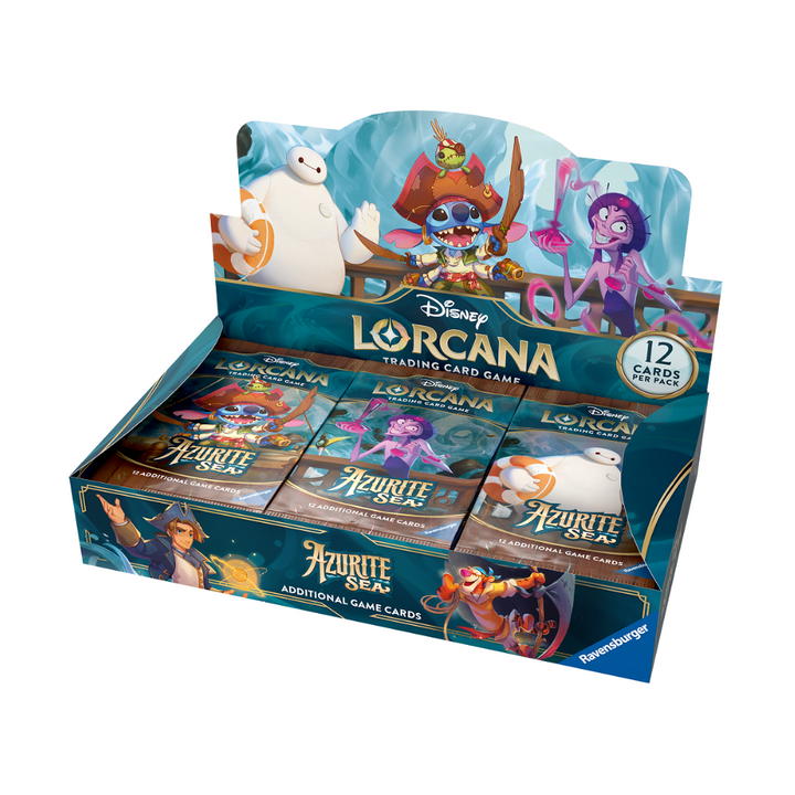 Disney Lorcana Azurite Sea Booster Box