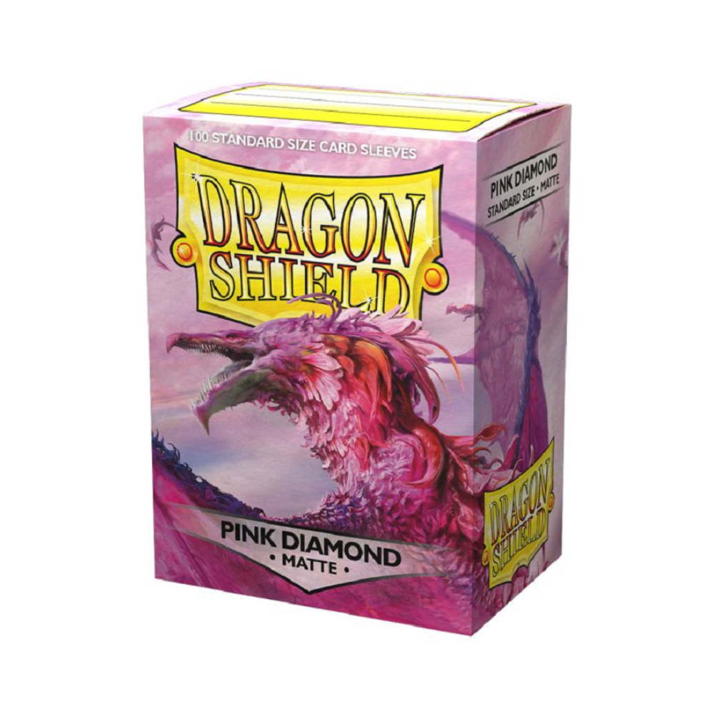 Dragon Shield - Standard Size Sleeves - Pink Diamond Matte - 100ct