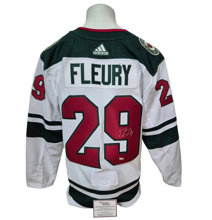 Chandail officiel Adidas signé - Marc-André Fleury away Fanatics coa