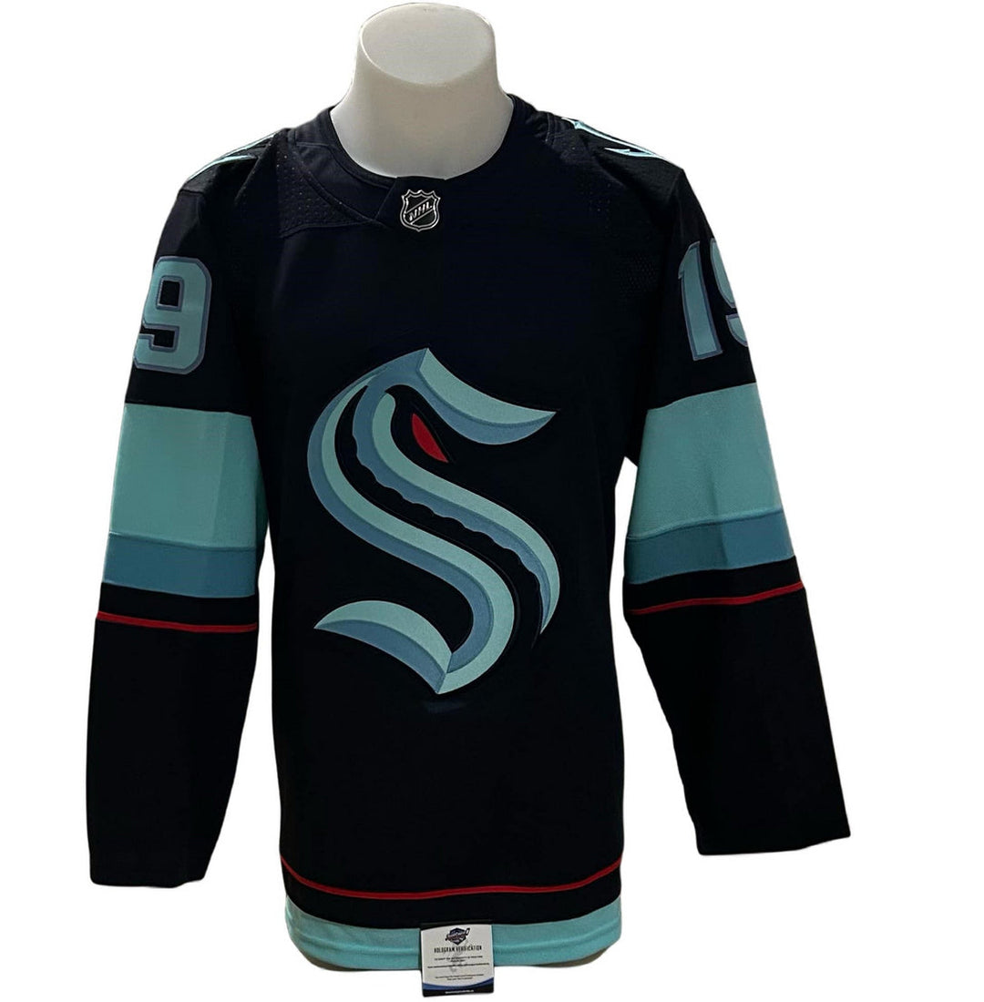 Chandail officiel Adidas signé - Jared Mccann domicile East Coast coa