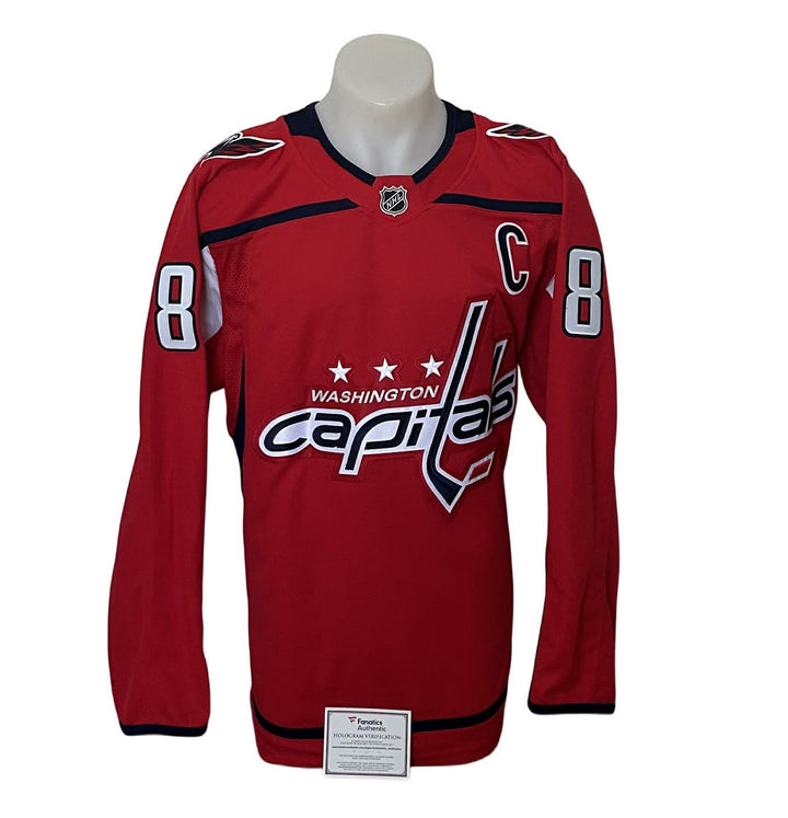 Official Fanatics Premium signed jersey - Alex Ovechkin home registered 895 Goals Fanatics coa