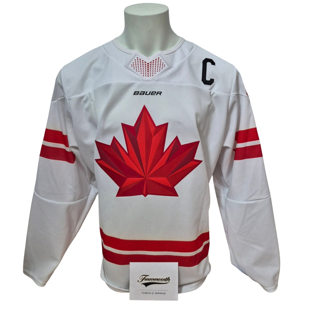 Official Bauer Semi Pro signed jersey - Sidney Crosby 2026 white and LE/187 Frameworth coa