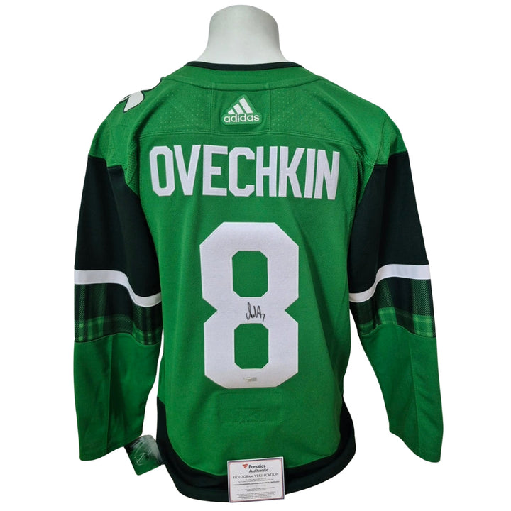 Official signed Adidas jersey - Alex Ovechkin St-Pats Fanatics coa