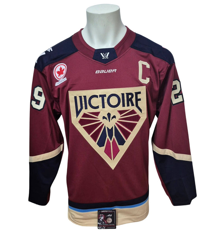 Chandail officiel Bauer signé - Marie-Philippe Poulin PWHL domicile Premium Autograph coa