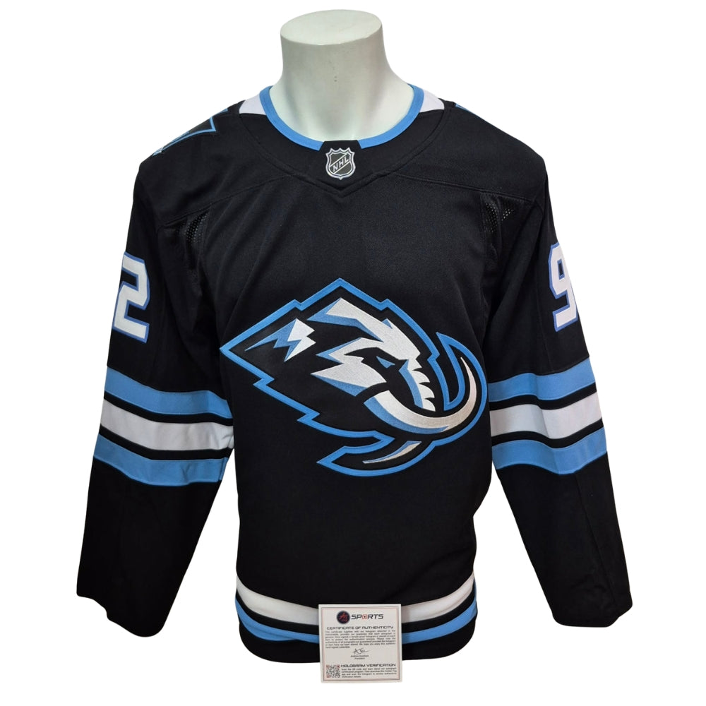 Chandail officiel Fanatics Premium signé - Logan Cooley domicile LE Art Jersey AJs coa
