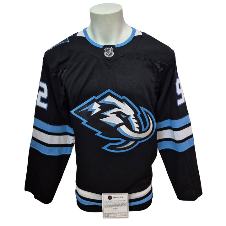 Chandail officiel Fanatics Premium signé - Logan Cooley domicile LE Art Jersey AJs coa