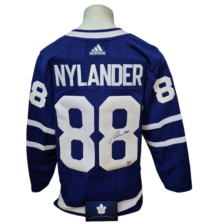 Chandail officiel Adidas signé - William Nylander domicile #88 MLSE coa