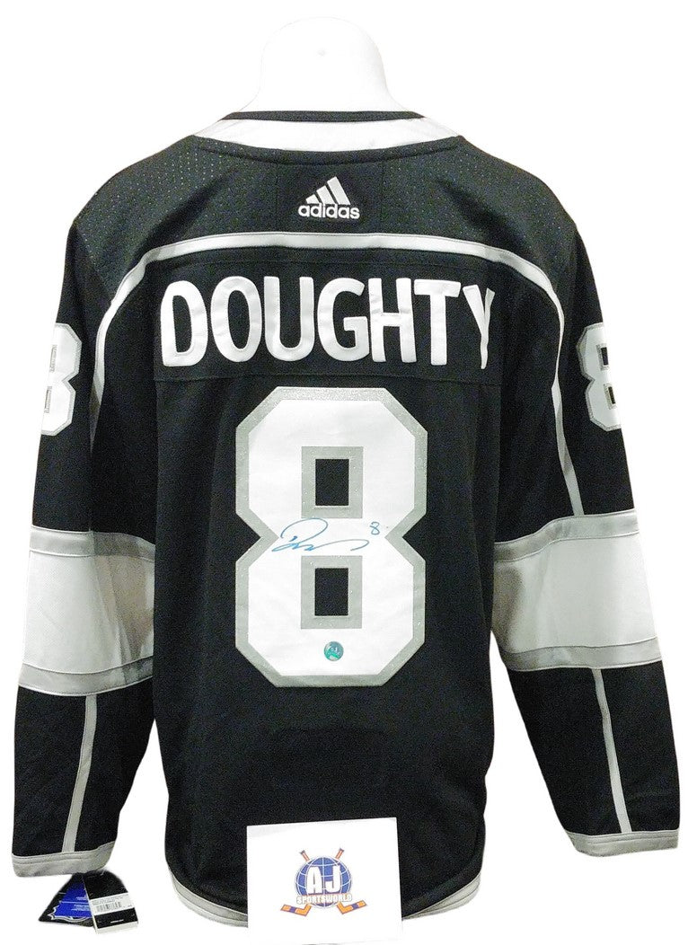 Chandail officiel Adidas signé - Drew Doughty domicile AJs coa