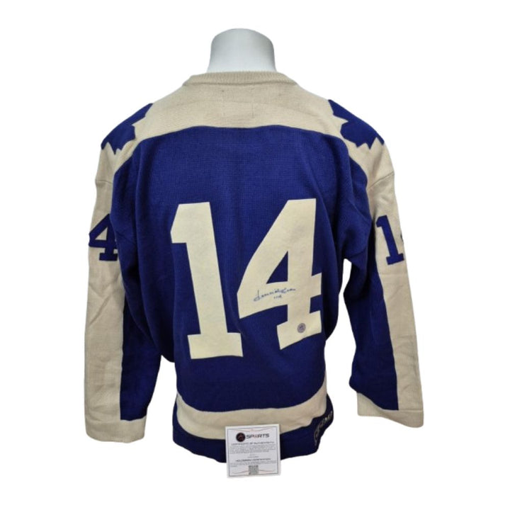 Chandail Officiel Autographié CCM - Dave Keon wool