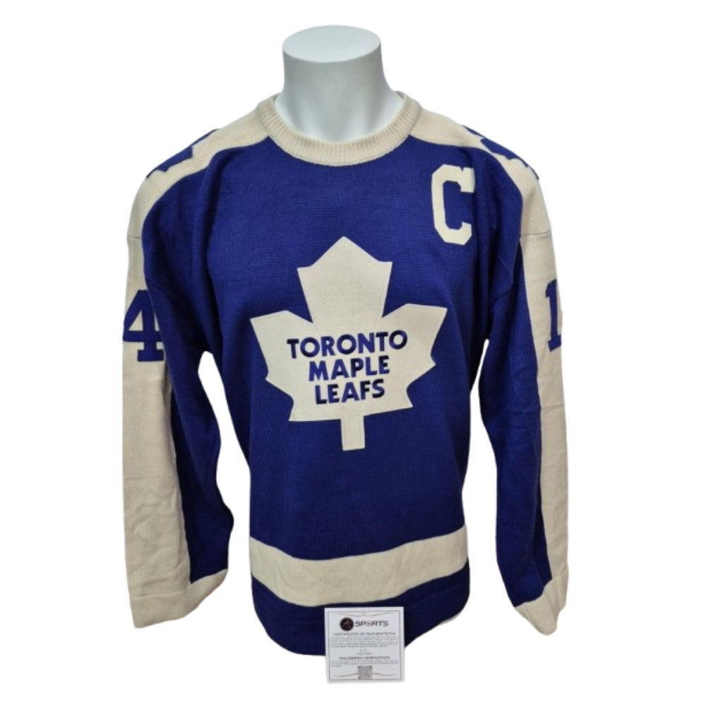 Chandail Officiel Autographié CCM - Dave Keon wool