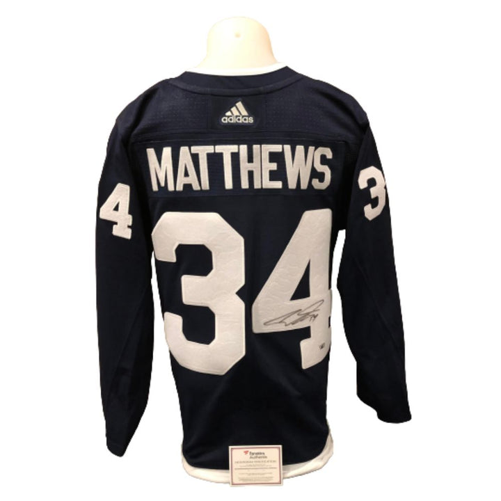 Chandail Officiel Autographié Adidas - Auston Matthews classic heritage 2022 (t-arena)