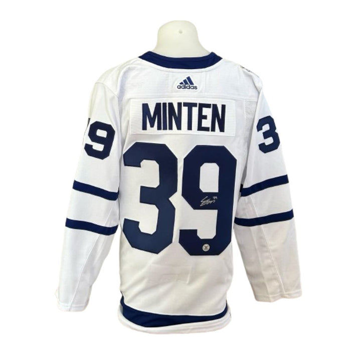 Chandail Officiel Autographié Adidas - Fraser Minten blanc