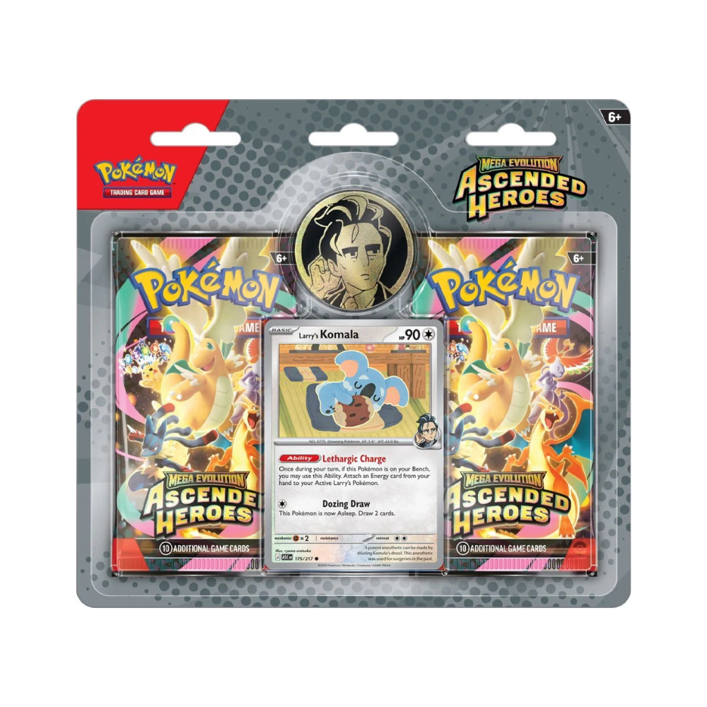 Pokémon - Mega Evolution Ascended Heroes - 2 Pack Blister