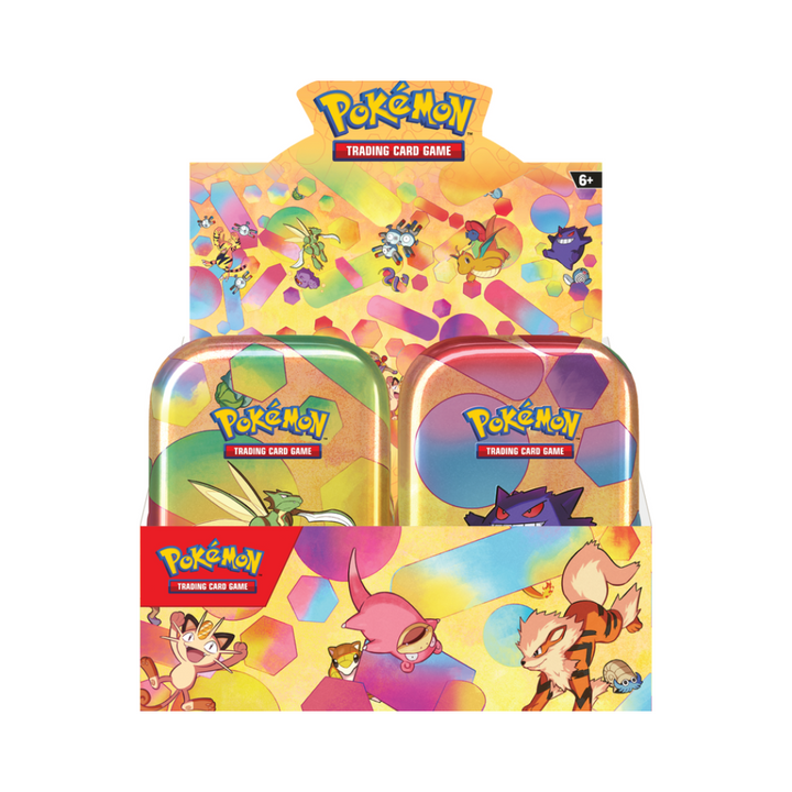 Pokémon Scarlet & Violet 151 Mini Tin Display - Sealed Case of 4