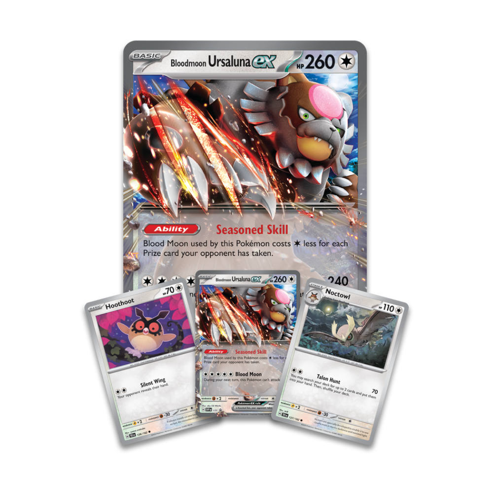 Pokémon Bloodmoon Ursaluna Ex Box