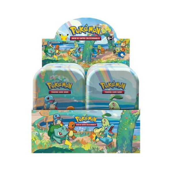 [新品未開封] Celebration Mini Tin缶 25th ポケモン Pokémon Celebrations Mini Tin Display