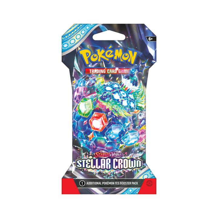 Pokemon Scarlet & Violet Stellar Crown Sleeved Pack