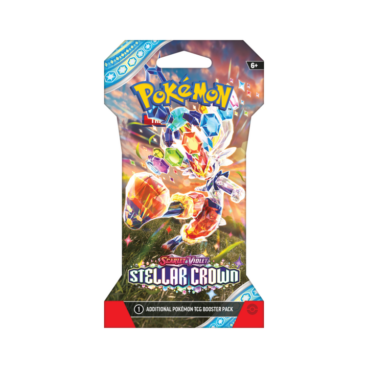 Pokemon Scarlet & Violet Stellar Crown Sleeved Pack