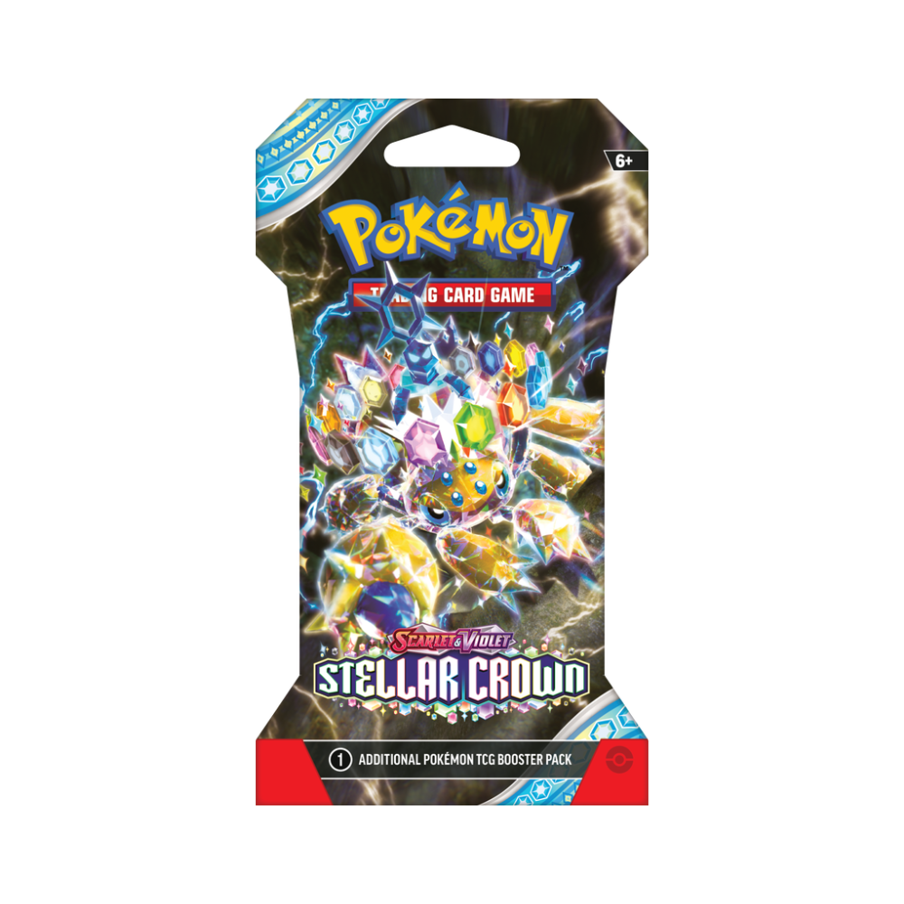 Pokemon Scarlet & Violet Stellar Crown Sleeved Pack