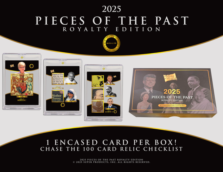 2025 Pieces of the Past Royalty Edition Hobby Box