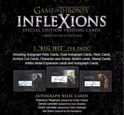 2019 Rittenhouse Game Of Thrones Inflexions Hobby Box