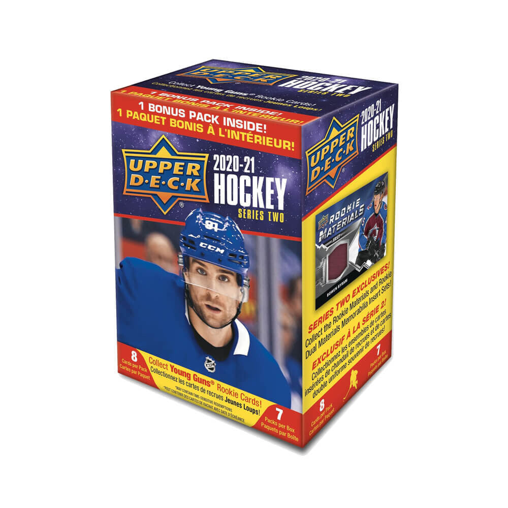 2020-21 Upper Deck Series 2 Hockey Blaster Box Retail