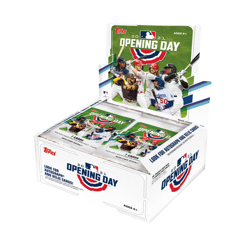 Topps 2020-21 Opening Day Baseball Hobby Box