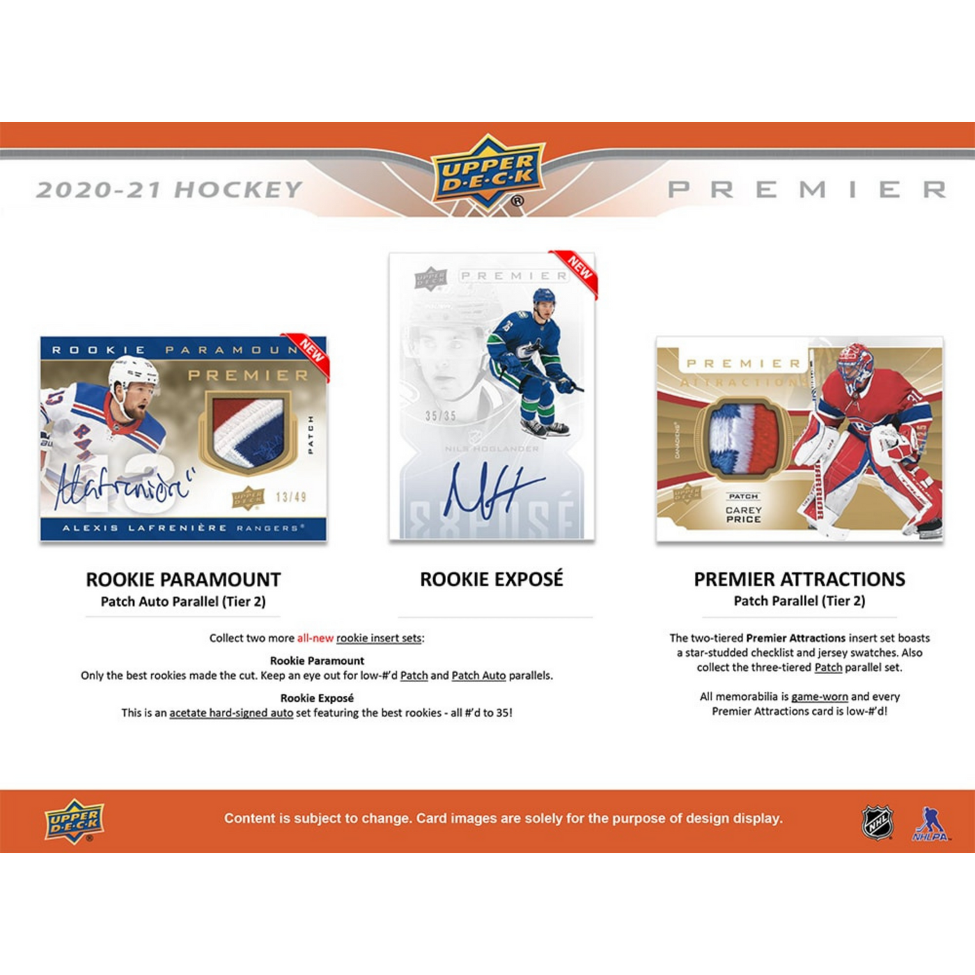 2020-21 Upper Deck Premier Hockey Hobby
