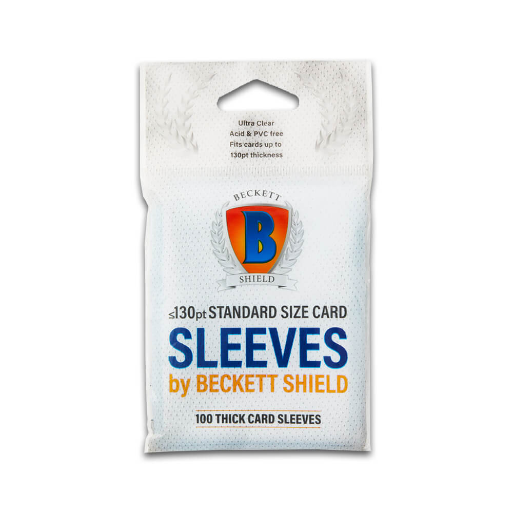 Sleeves Beckett Shield pour cartes épaisses 130pt