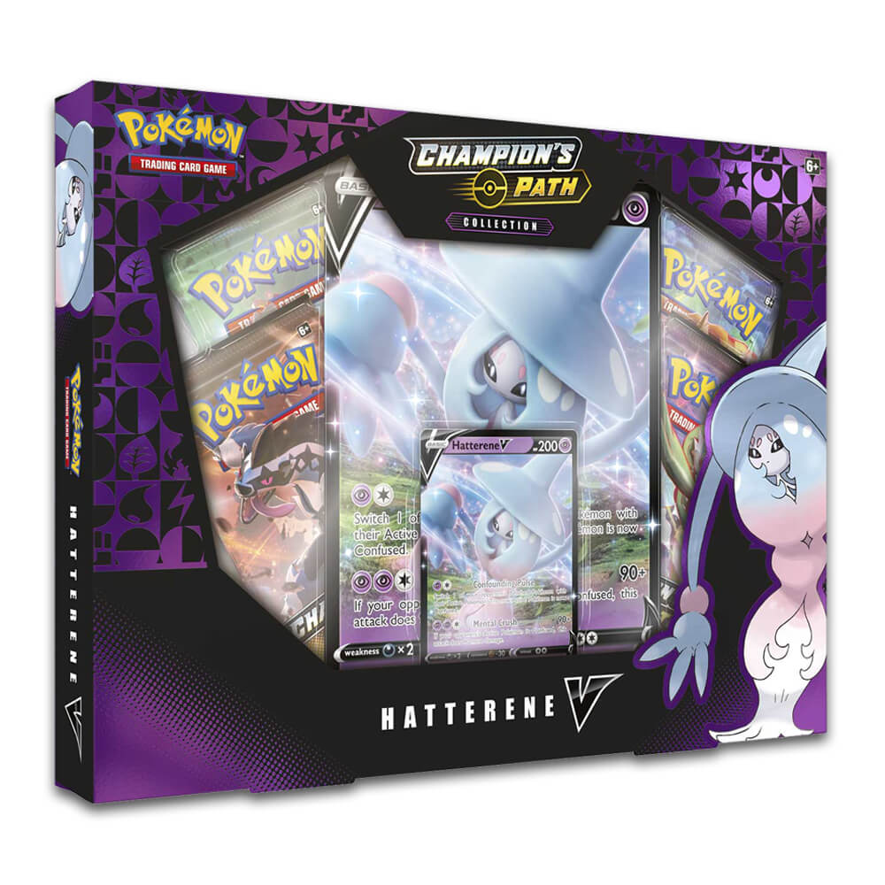 Pokémon Champion’s Path Collection Hatterene V