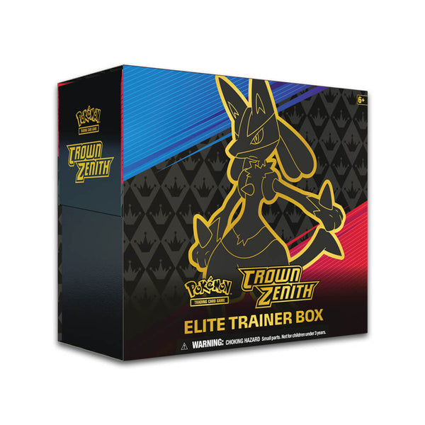 CROWN ZENITHシュリンク付　エリートトトレーナーボックス Pokémon Crown Zenith Elite Trainer Box