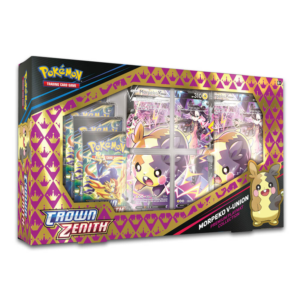 Pokémon Crown Zenith Morpeko Premium Playmat Collection