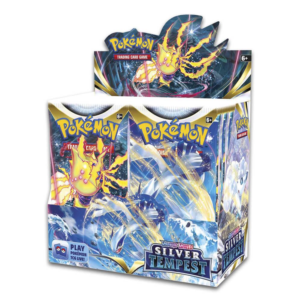 Pokémon Sword & Shield Silver Tempest Booster Box