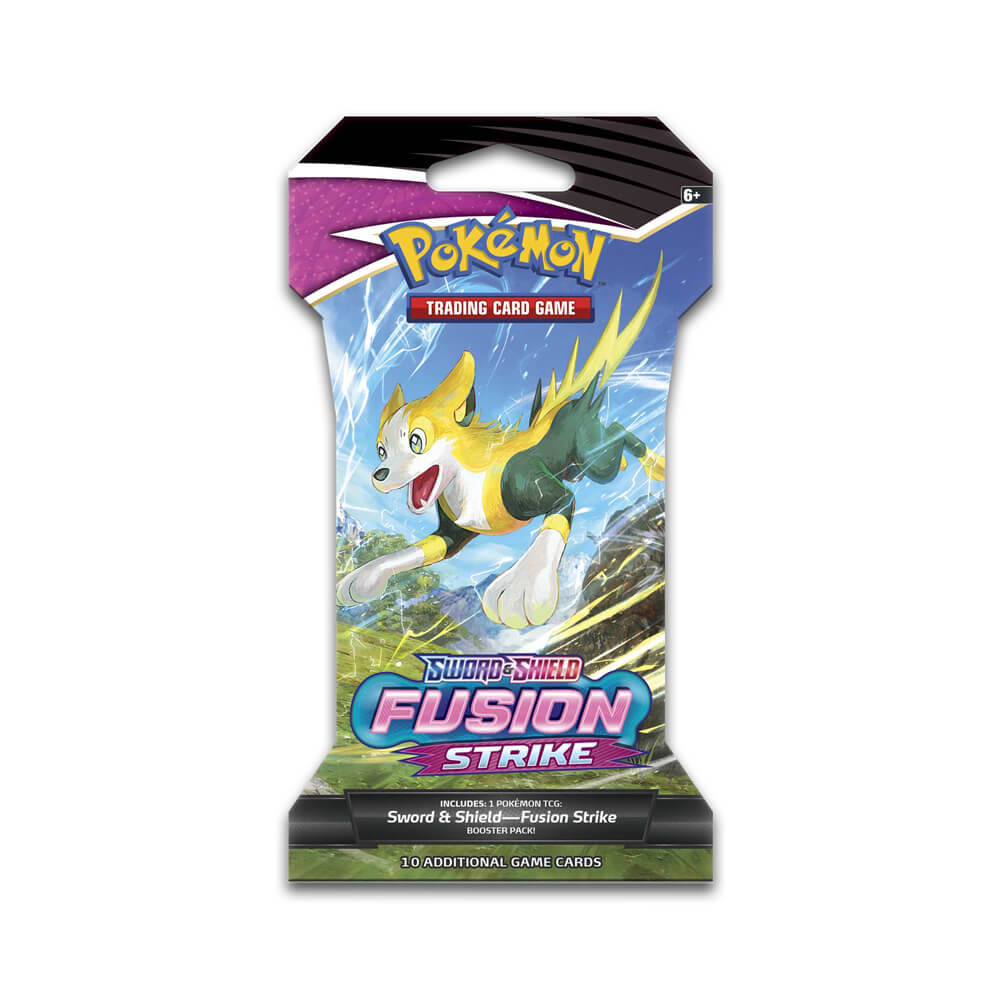 Pokemon Sword & Shield Fusion Strike Sleeved Booster Pack Pokemon Sword & Shield Fusion Strike Sleeved Booster Pack