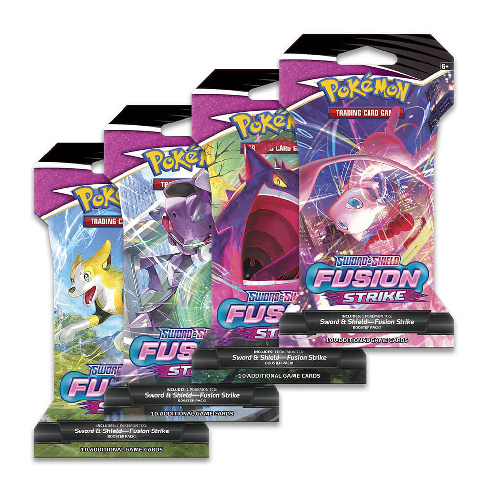 Pokemon Sword & Shield Fusion Strike Sleeved Booster Pack Pokemon Sword & Shield Fusion Strike Sleeved Booster Pack