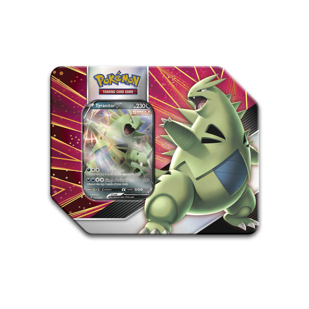 Pokémon V Strikers Tin Tyranitar V