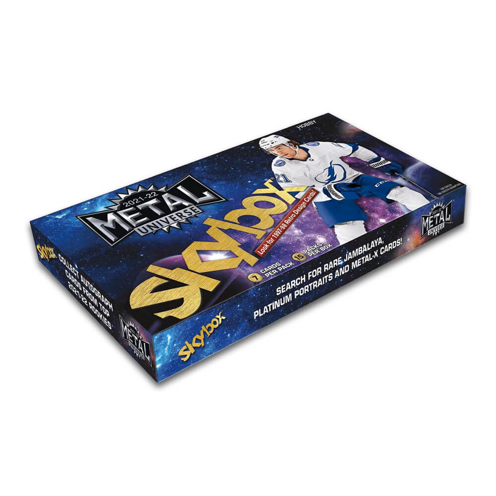 2021-22 Upper Deck SkyBox Metal Universe Hockey Hobby Box